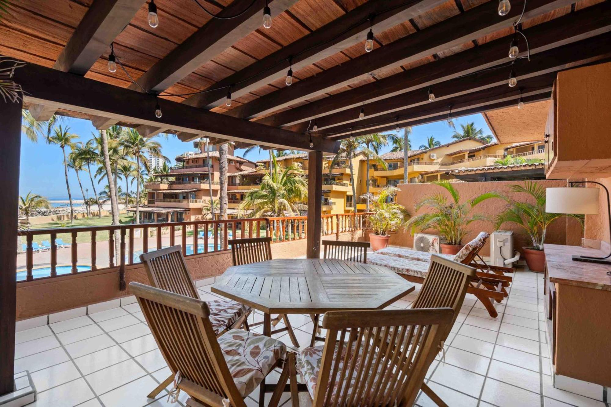 פוארטו ואלארטה Hermoso Alojamiento En Los Tules, Frente Al Mar En Medio De Hermosos Jardines, Es Unico!!! מראה חיצוני תמונה